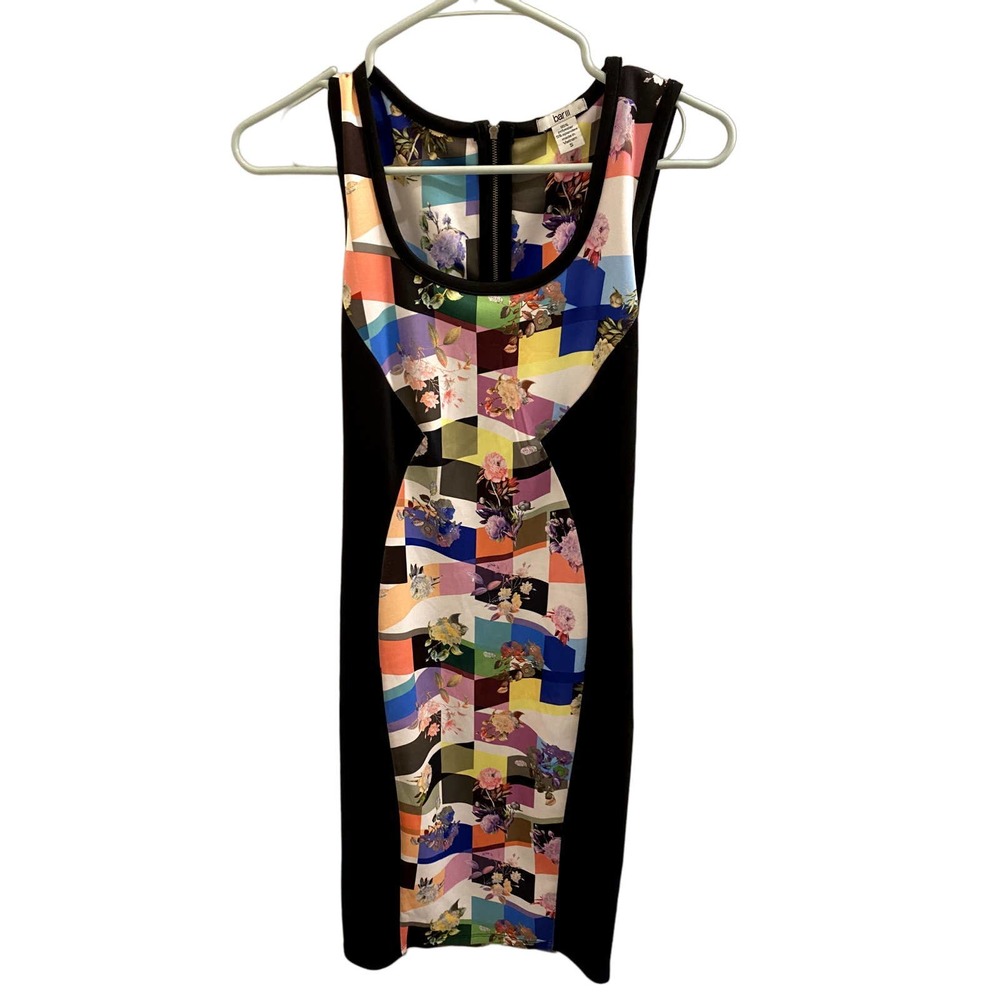 Bar Lii Kaleidoscope Bodycon Dress Size S